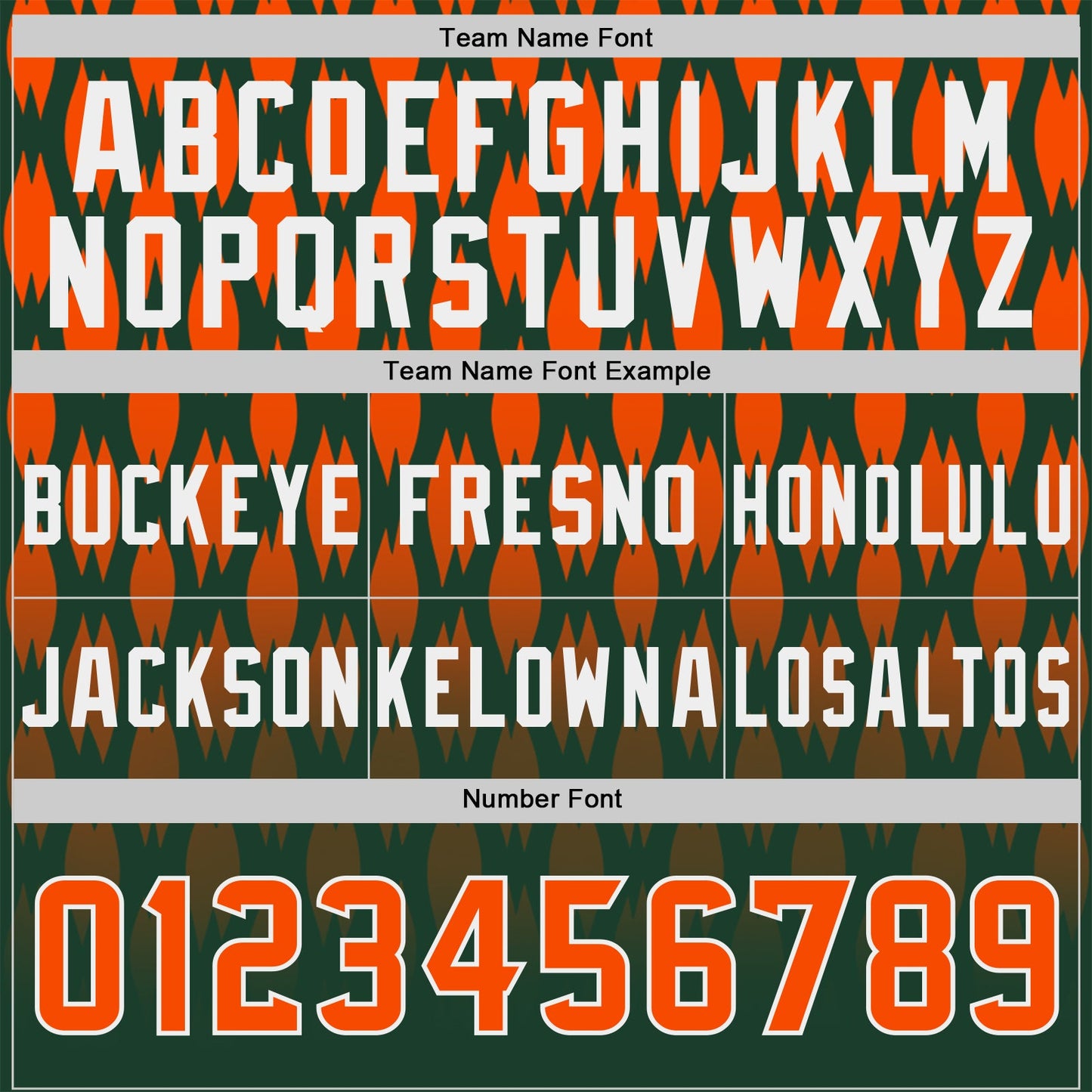 Custom Green Orange-White Authentic Geometric Pixel Grid Fade Football Jersey view 4