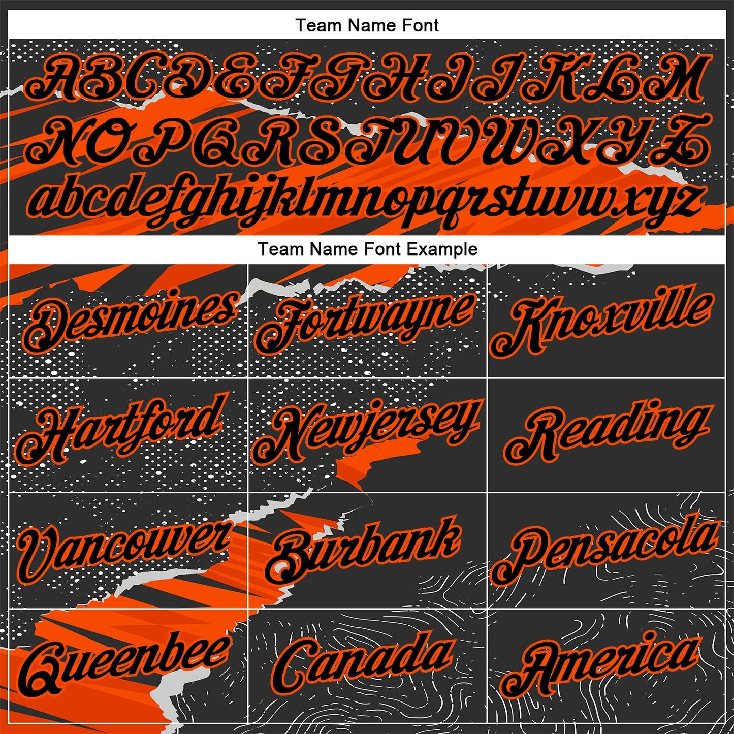 Custom Stitched Black Orange 3D Pattern Design Torn Paper Style Sports Pullover Sweatshirt Hoodie view 3