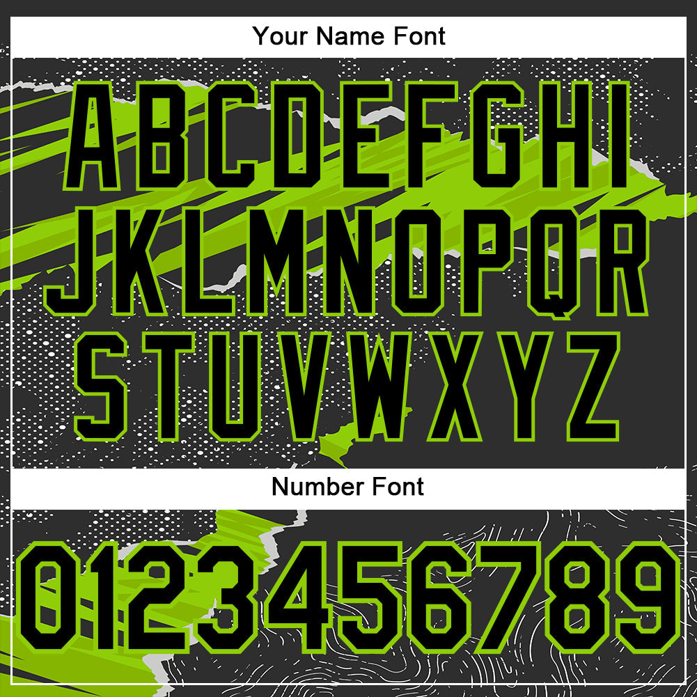Custom Stitched Black Neon Green 3D Pattern Design Torn Paper Style Sports Pullover Sweatshirt Hoodie view 4
