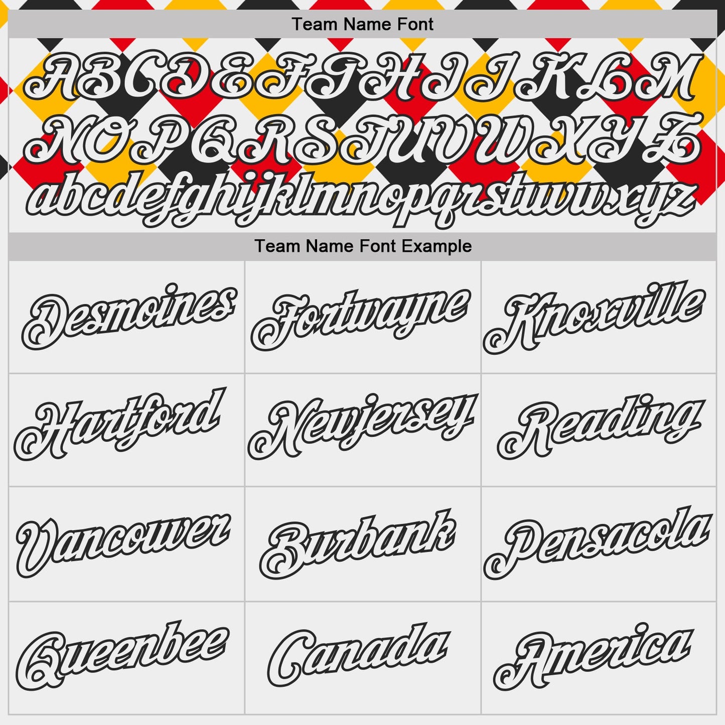Custom White-Black Germany Checkerboard Performance T-Shirt view 3