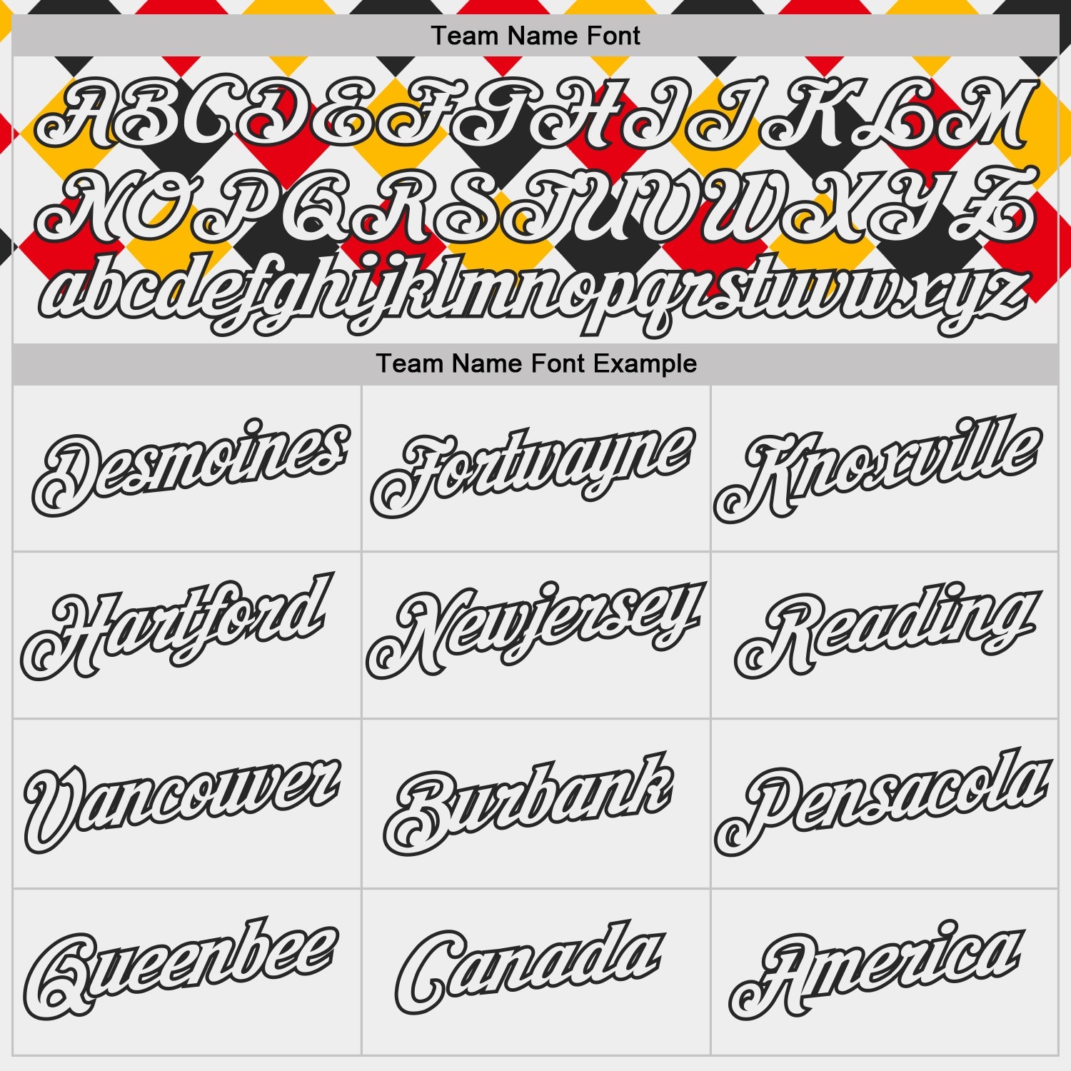Custom White-Black Germany Checkerboard Performance T-Shirt view 3
