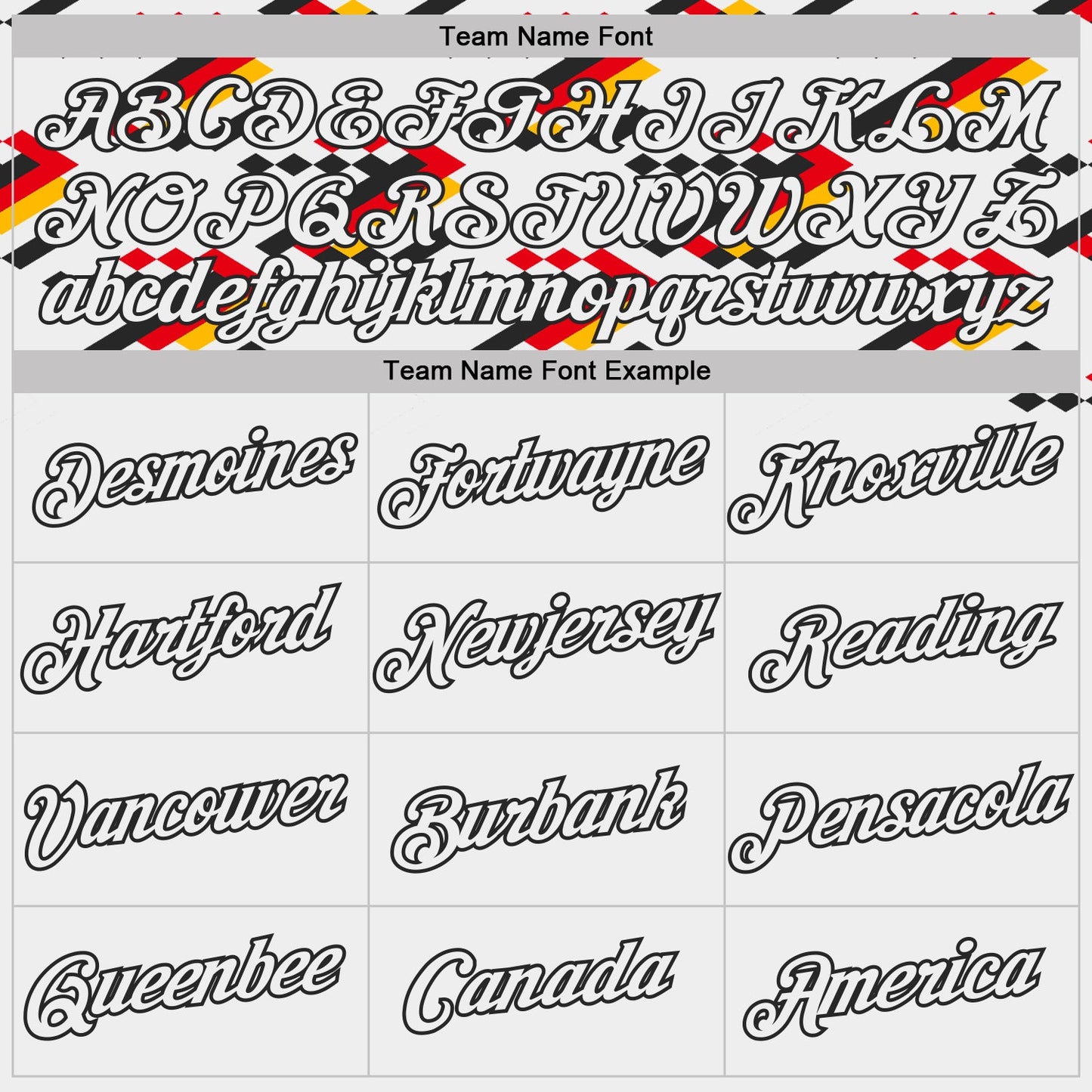 Custom White-Black Germany Pixel Chevron Performance T-Shirt view 3