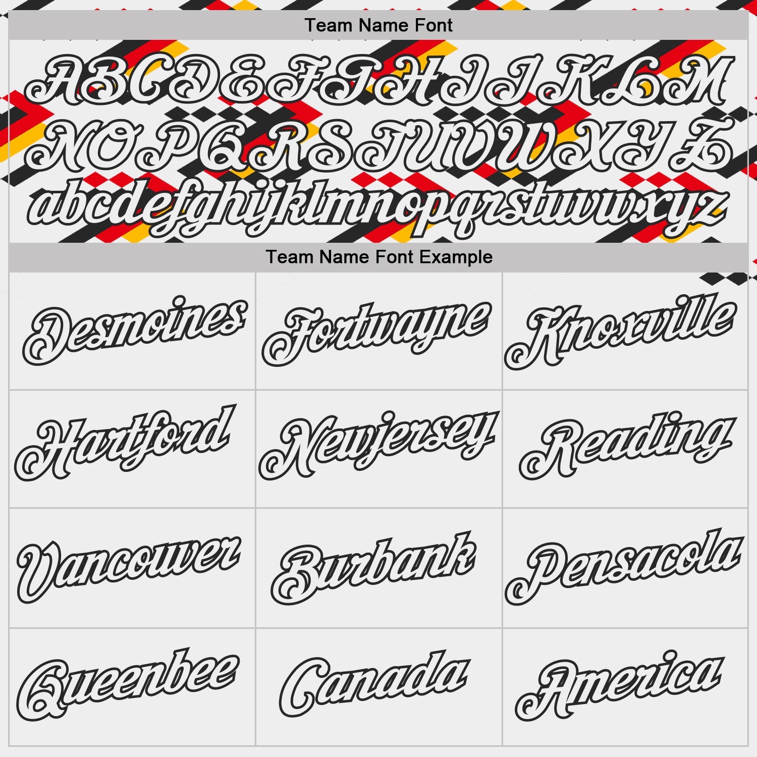 Custom White-Black Germany Pixel Chevron Performance T-Shirt view 3