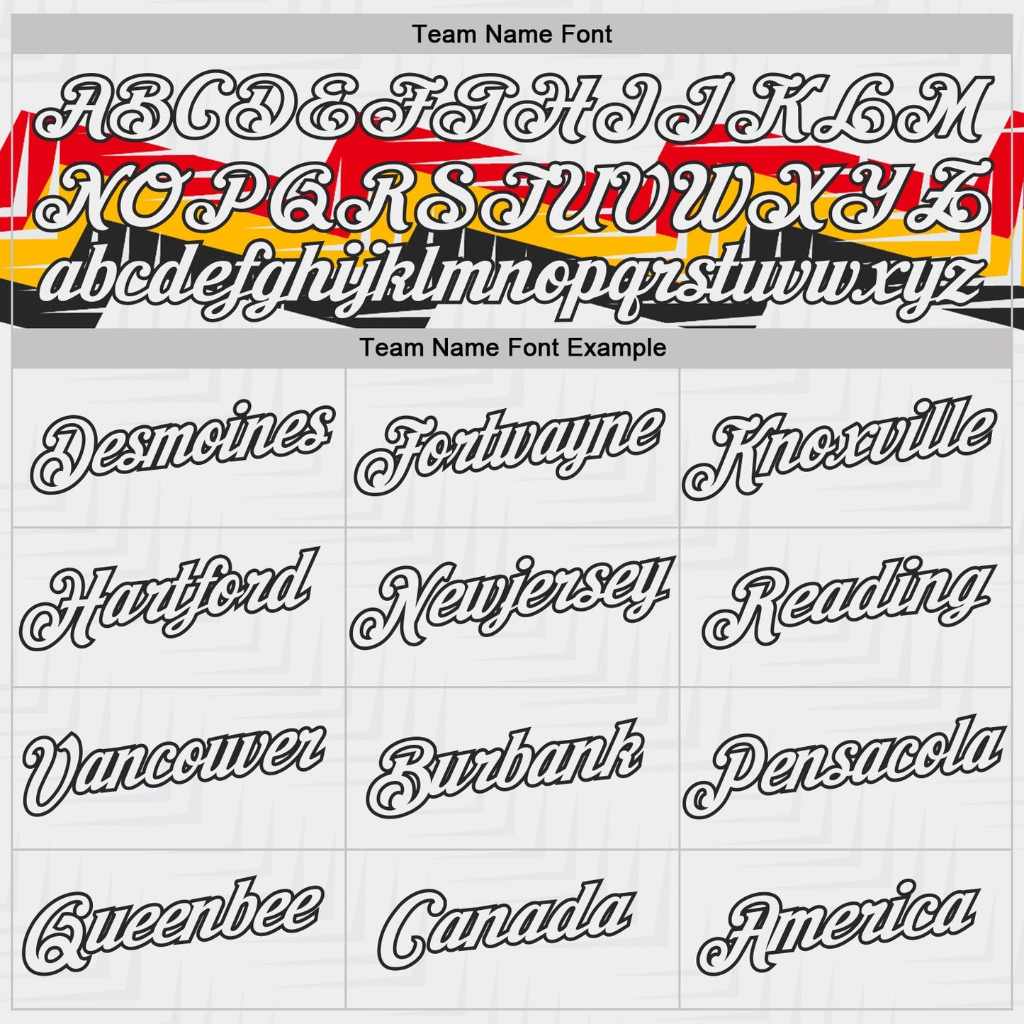 Custom White-Black Germany Chevron Zigzag Performance T-Shirt view 3