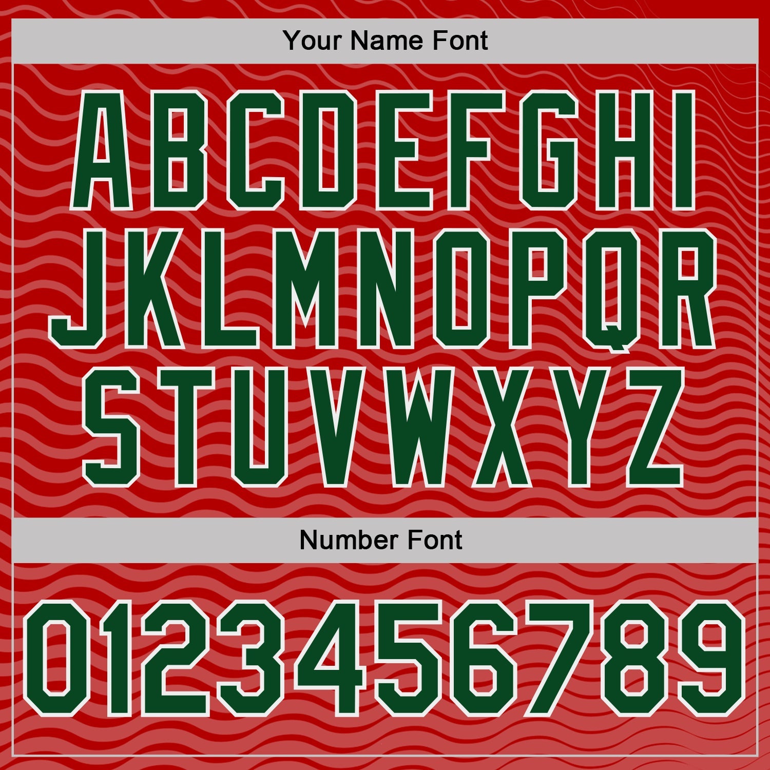Custom Red Green-White Portugal Wave Performance T-Shirt view 4