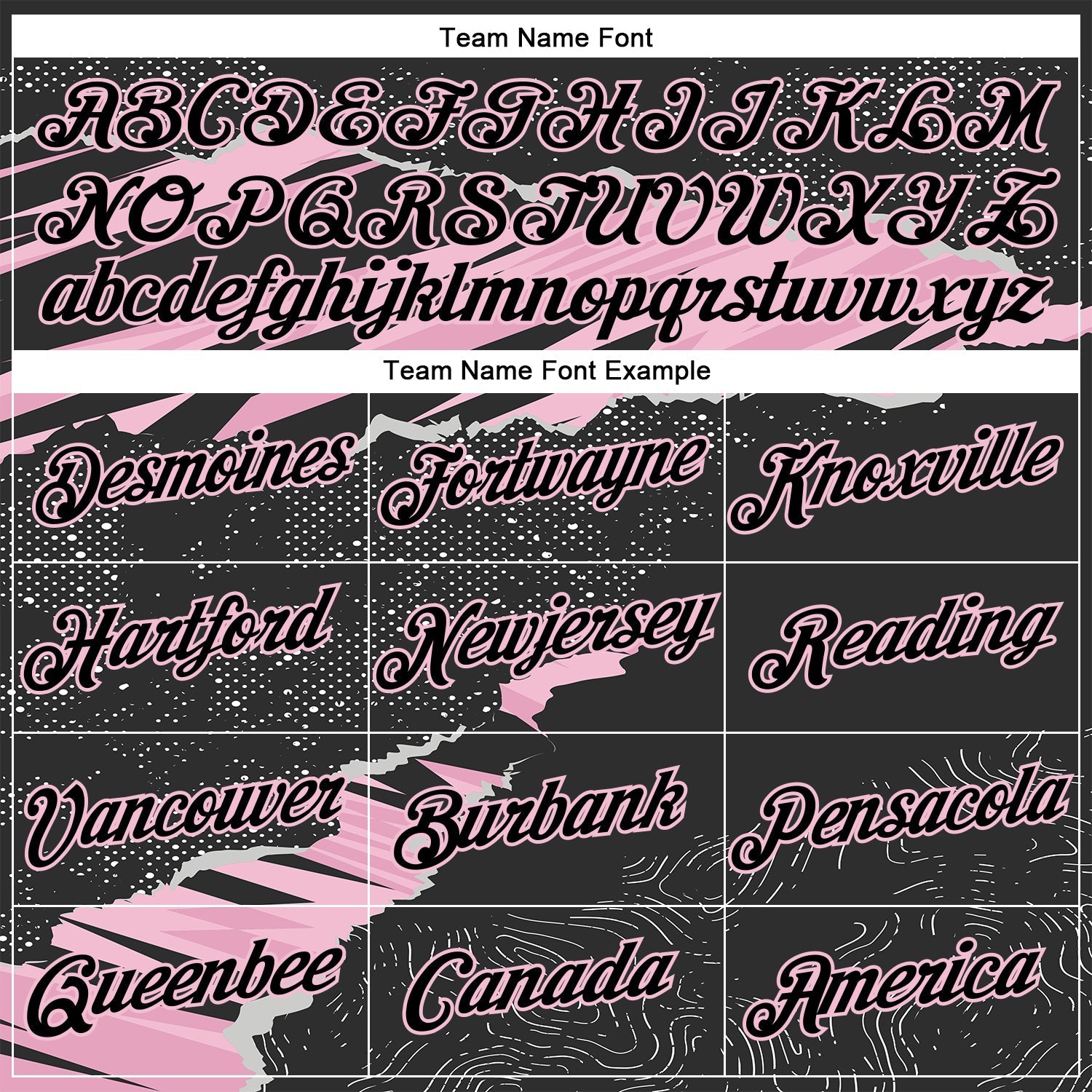 Custom Stitched Black Light Pink 3D Pattern Design Torn Paper Style Sports Pullover Sweatshirt Hoodie view 3