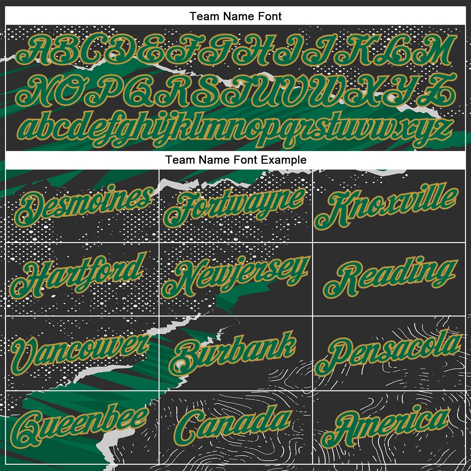 Custom Stitched Black Kelly Green-Old Gold 3D Pattern Design Torn Paper Style Sports Pullover Sweatshirt Hoodie view 3