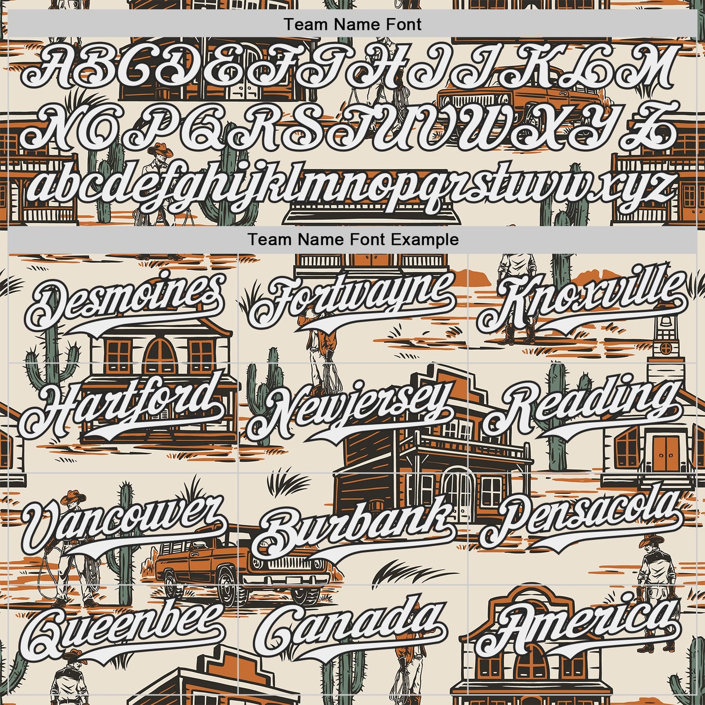 Custom  City Cream White-Black West Cowboy Americana Road Trip Authentic Baseball Jersey view 4