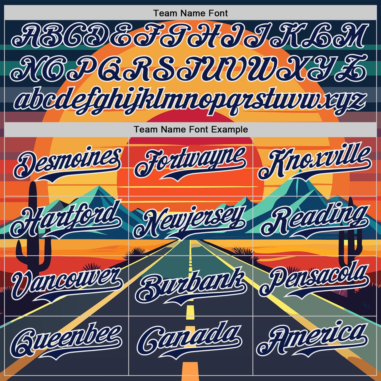 Custom Yellow Navy-White Desert Americana Road Trip Authentic Baseball Jersey view 4