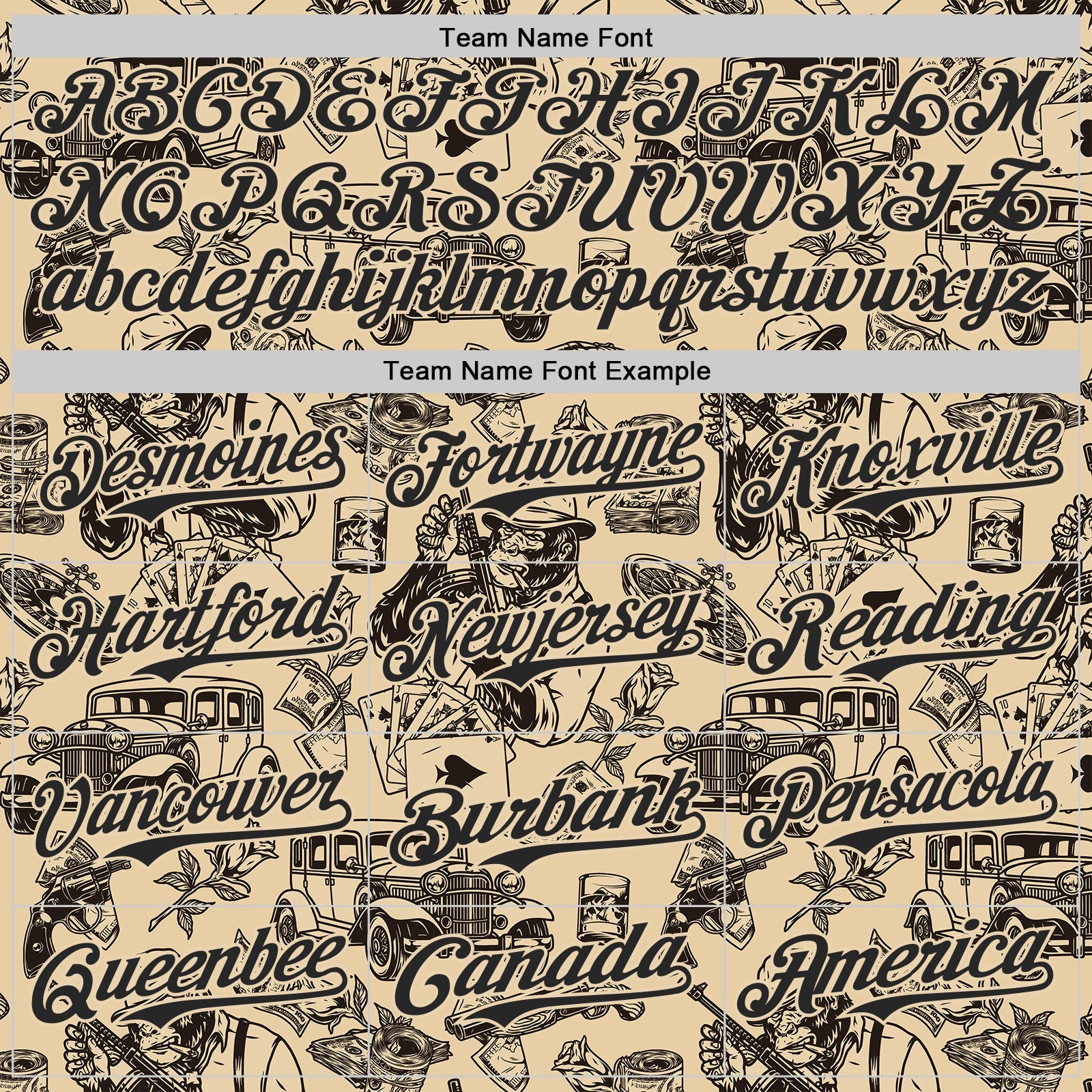 Custom City Cream-Black Route 66 Americana Road Trip Authentic Baseball Jersey view 4