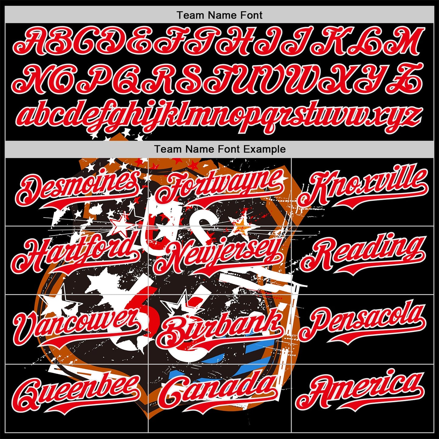 Custom Black Electric Blue White-Fire Red Route 66 Americana Road Trip Authentic Baseball Jersey view 4
