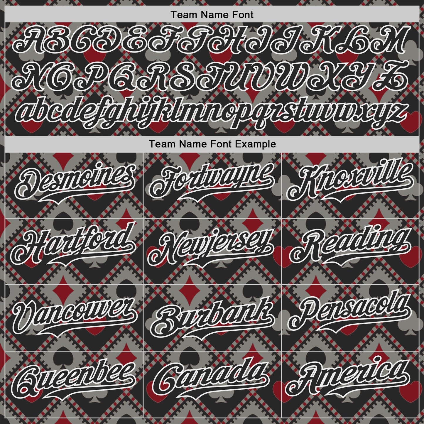 Custom Black-White Las Vegas Poker Club Authentic Baseball Jersey view 4