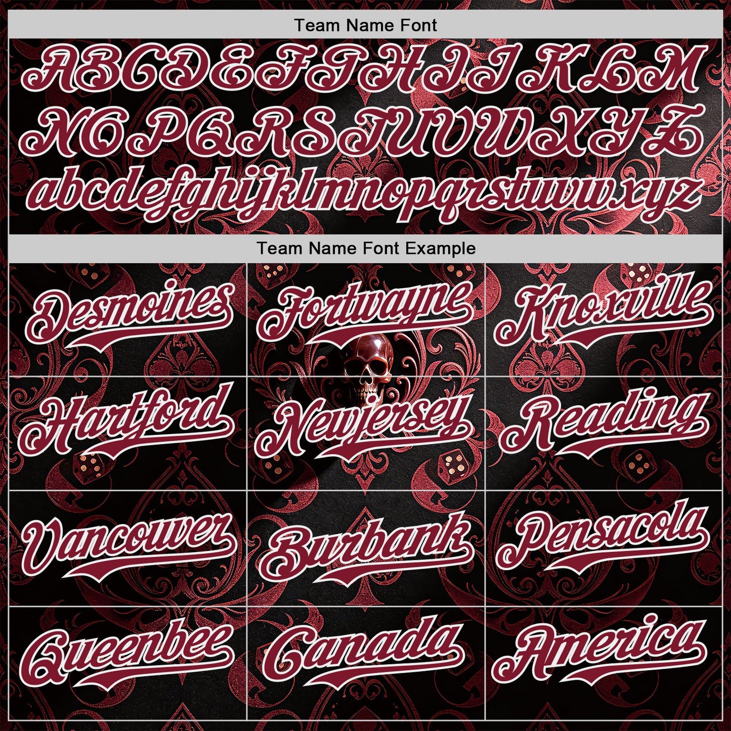 Custom Black Crimson-White Las Vegas Poker Club Authentic Baseball Jersey view 4