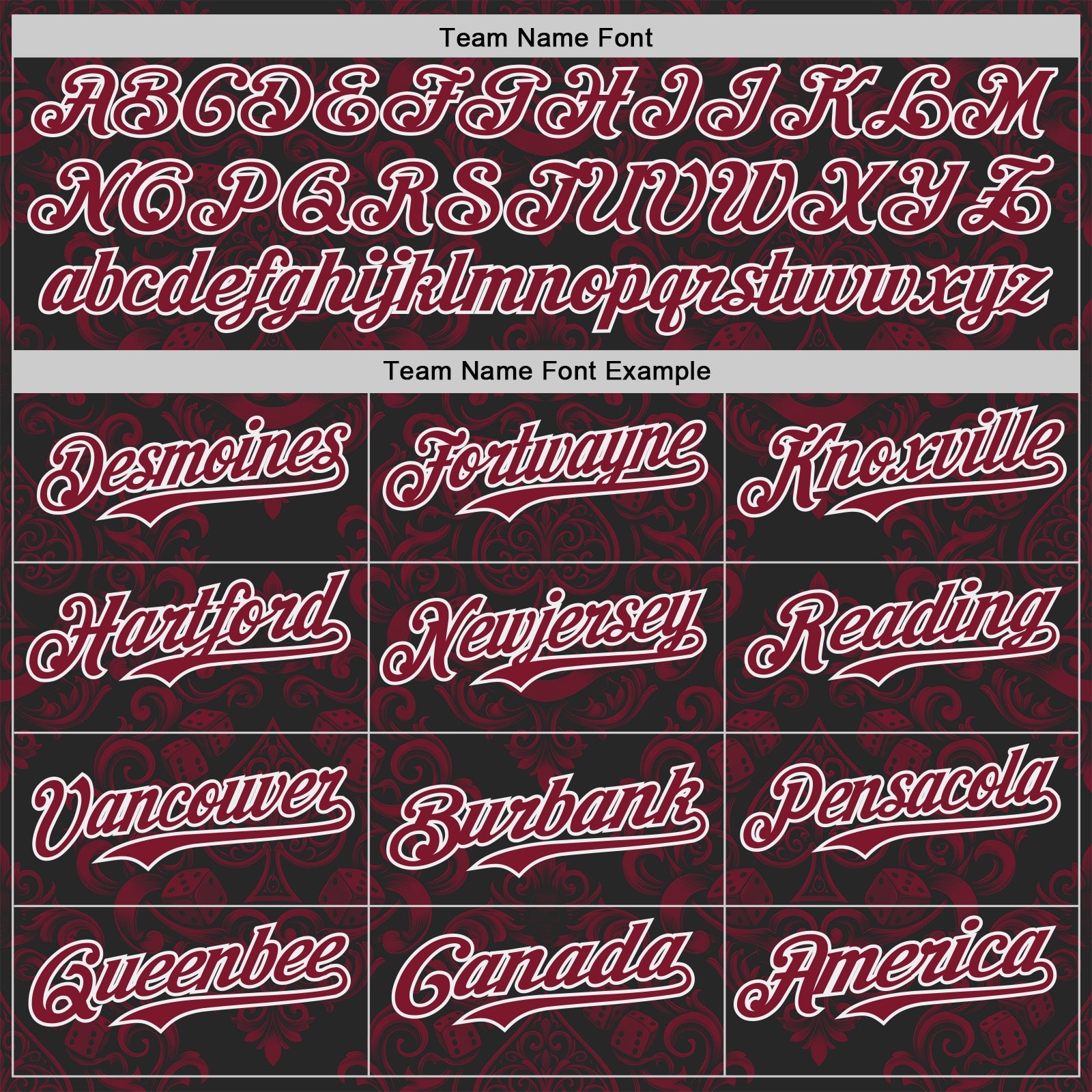 Custom Black Crimson-White Las Vegas Poker Club Authentic Baseball Jersey view 4