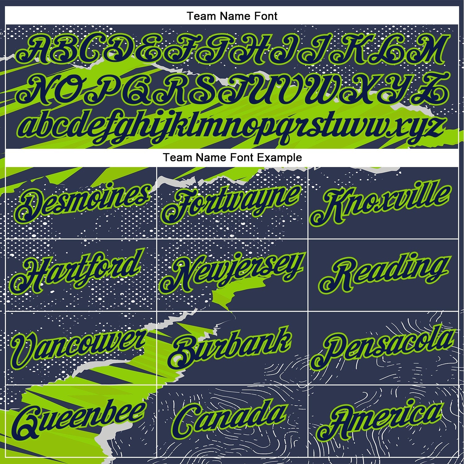 Custom Stitched Navy Neon Green 3D Pattern Design Torn Paper Style Sports Pullover Sweatshirt Hoodie view 3