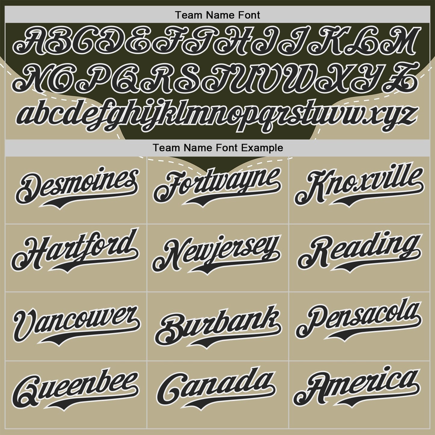 Custom Olive Black-White Baroque Floral Scroll Authentic Baseball Jersey view 4