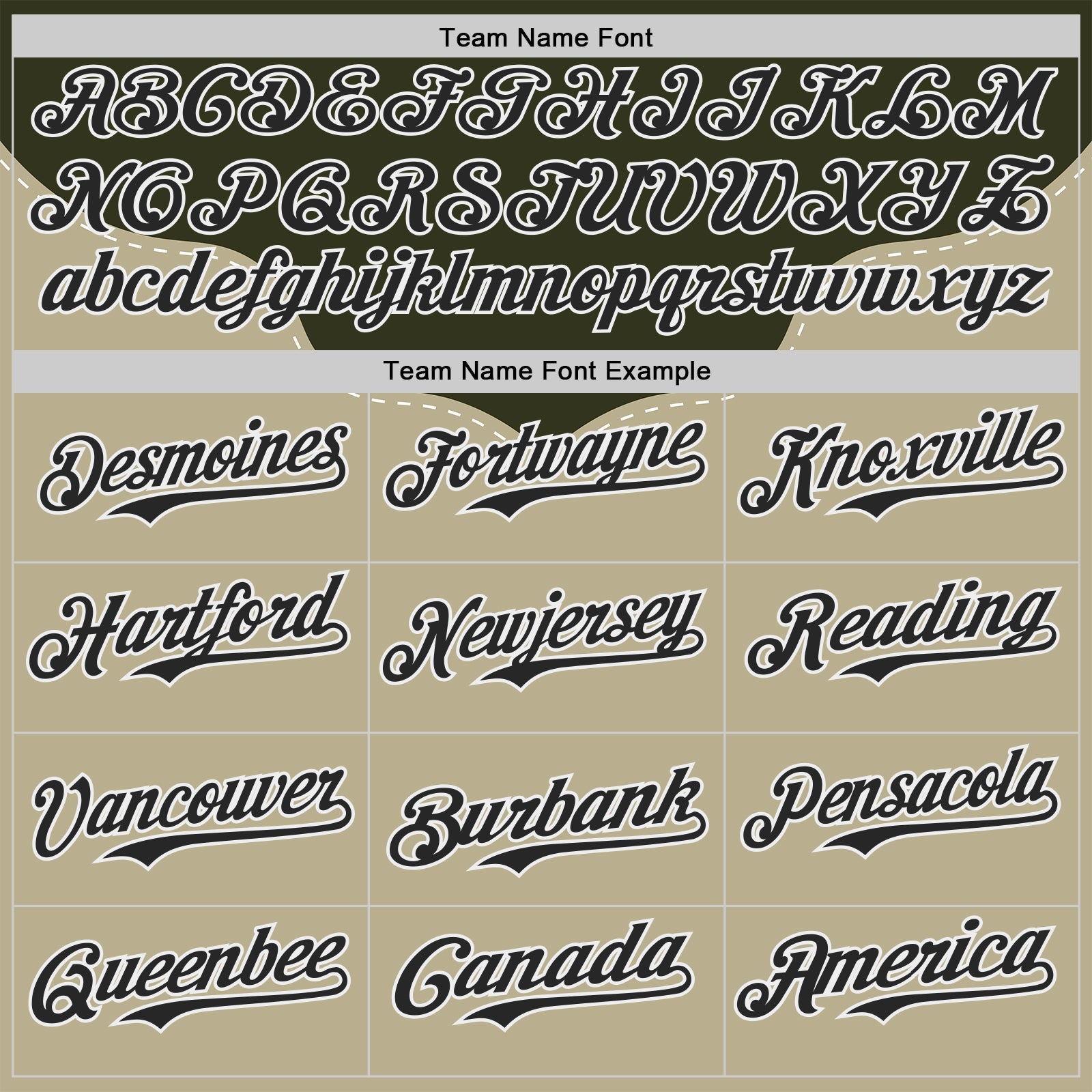 Custom Olive Black-White Baroque Floral Scroll Authentic Baseball Jersey view 4