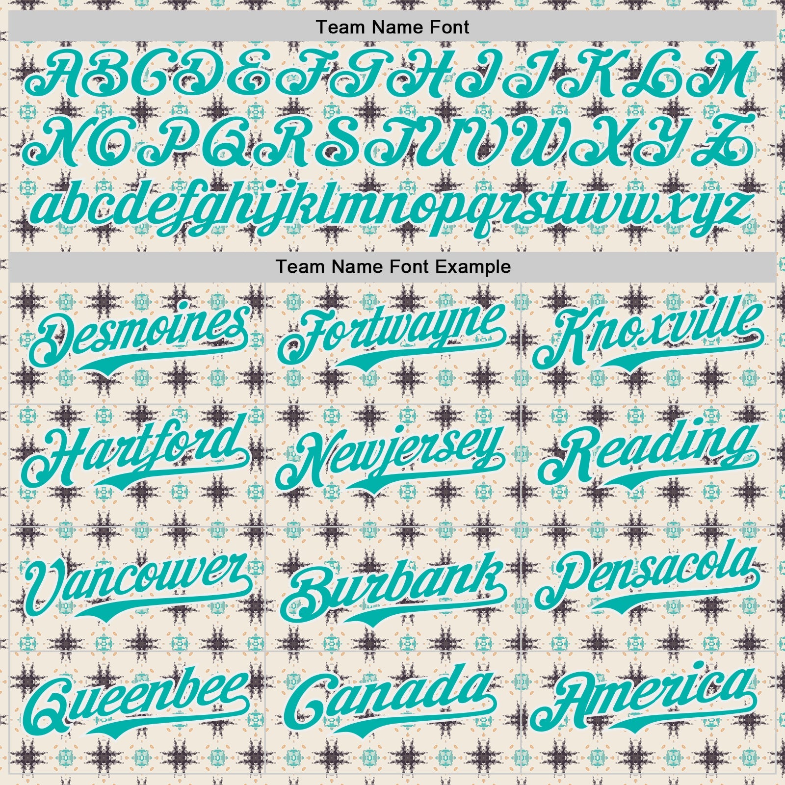 Custom White-Aqua Tribal Ethnic Authentic Baseball Jersey view 4