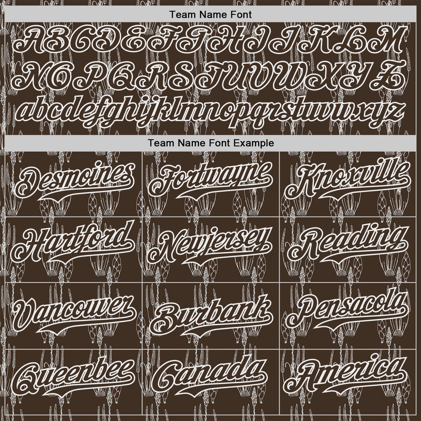 Custom Brown-White Botanical Leaves Authentic Baseball Jersey view 4