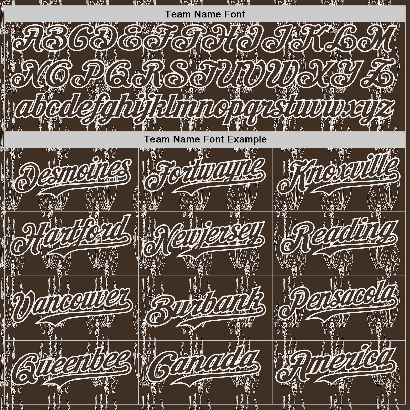 Custom Brown-White Botanical Leaves Authentic Baseball Jersey view 4