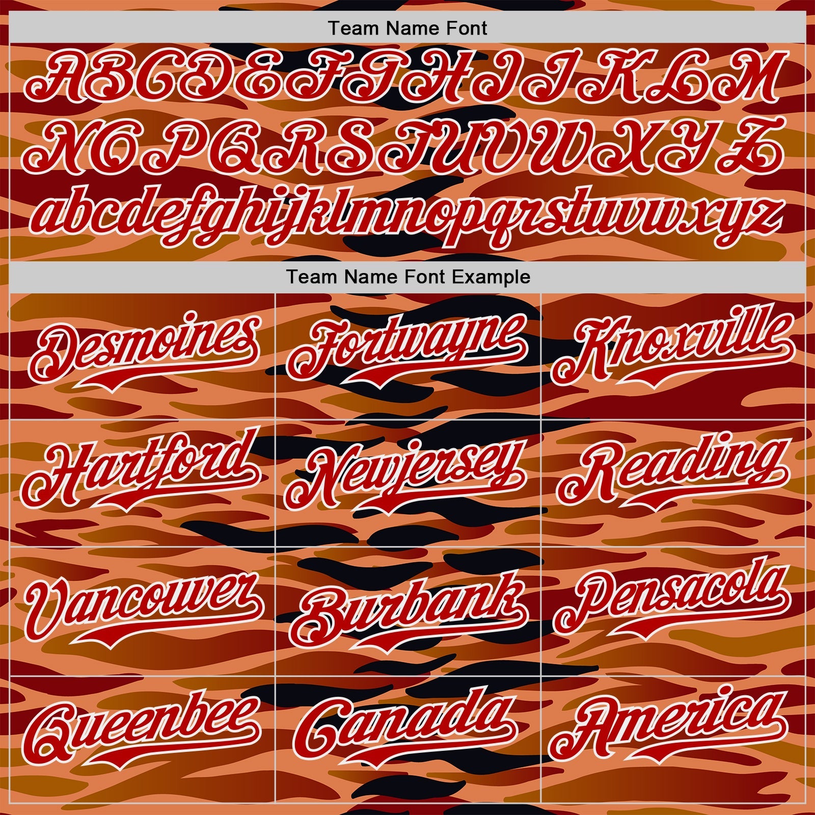 Custom Black Red-White Zebra Tiger Stripe Authentic Baseball Jersey view 4