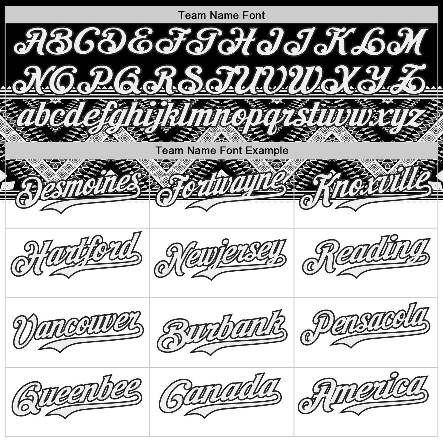 Custom White-Black Tribal Ethnic Authentic Baseball Jersey view 4
