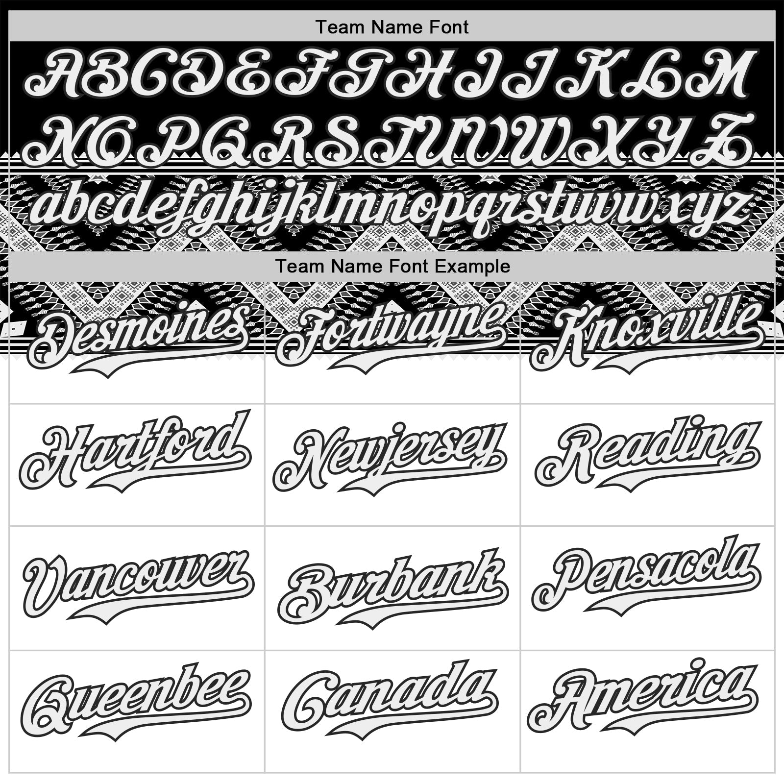 Custom White-Black Tribal Ethnic Authentic Baseball Jersey view 4