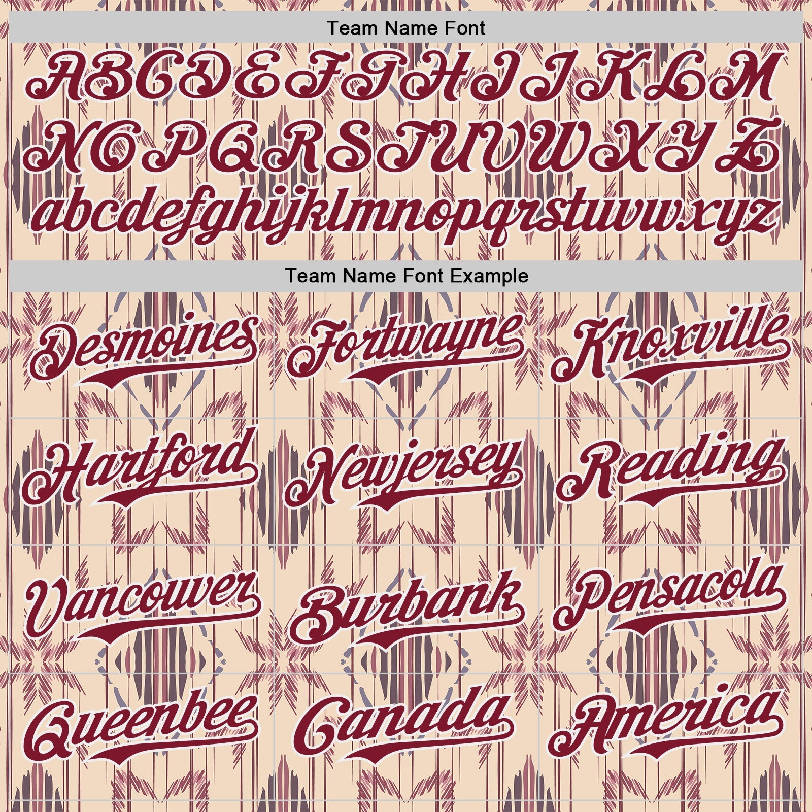 Custom City Cream Crimson-White Geometric Ethnic Authentic Baseball Jersey view 4