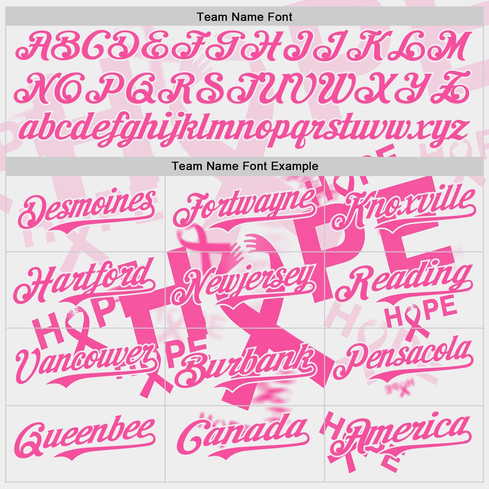 Custom White-Pink Breast Cancer Awareness Pink Ribbon Hope Authentic Baseball Jersey view 4