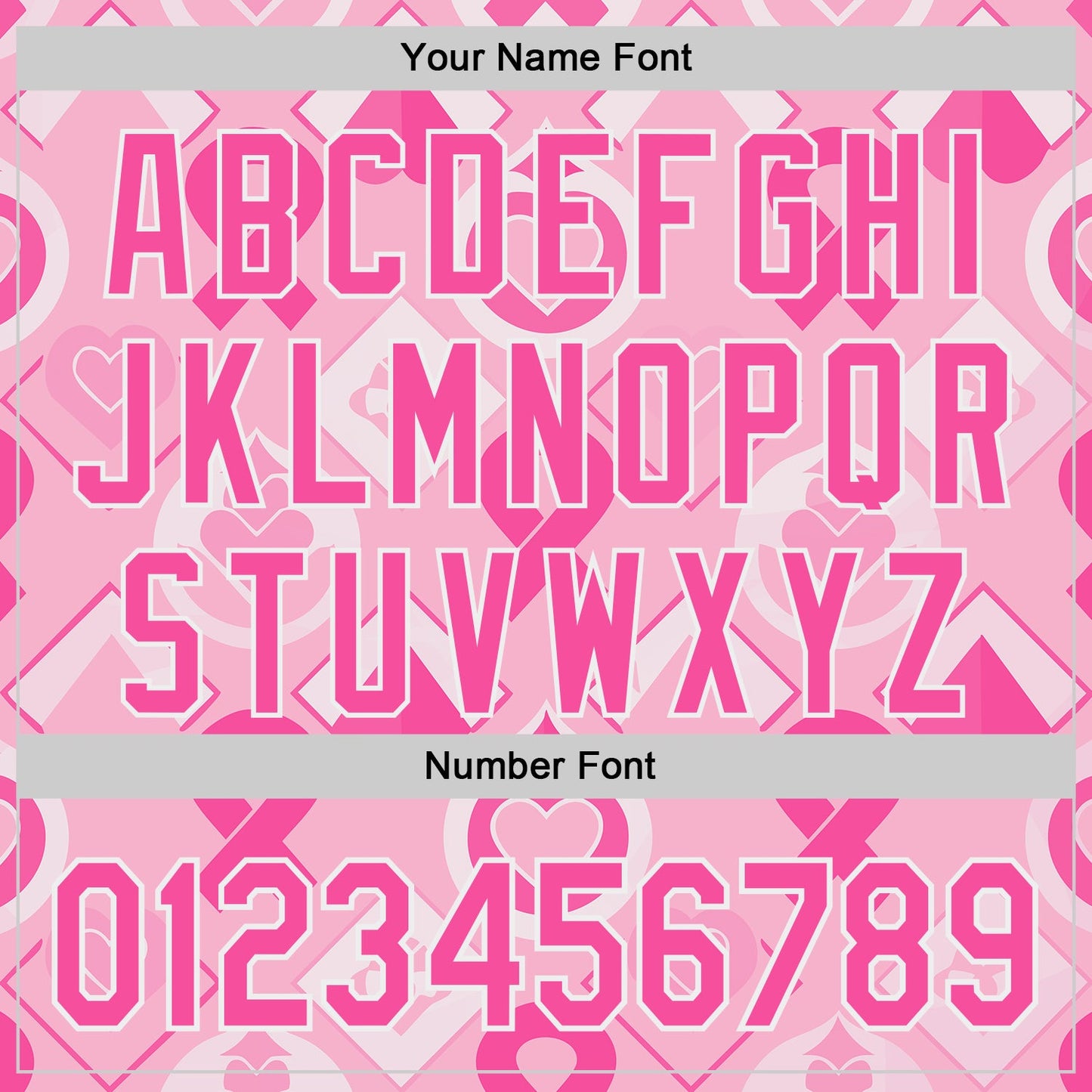 Custom Light Pink Pink-White Breast Cancer Awareness Pink Ribbon Authentic Baseball Jersey view 5