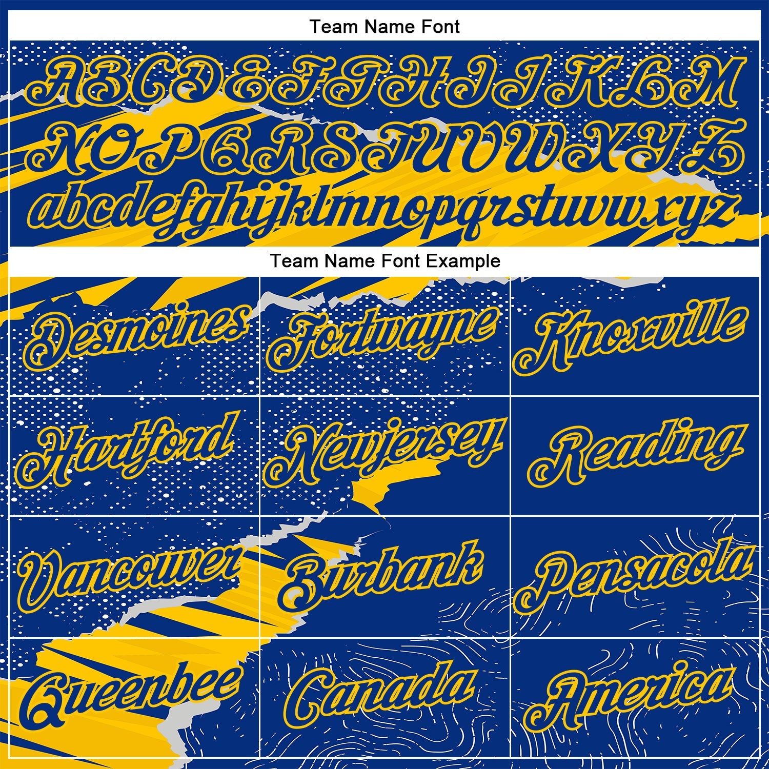 Custom Stitched Royal Yellow 3D Pattern Design Torn Paper Style Sports Pullover Sweatshirt Hoodie view 3