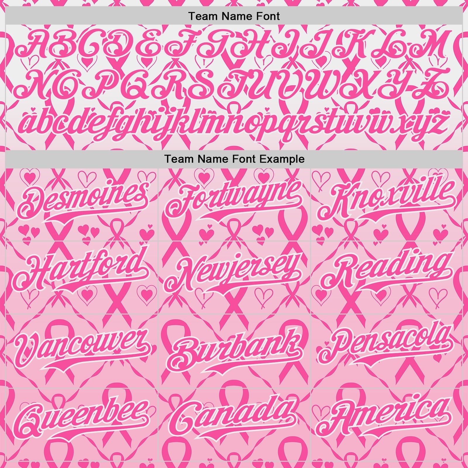 Custom White-Pink Breast Cancer Awareness Support Pink Ribbon Authentic Baseball Jersey view 4