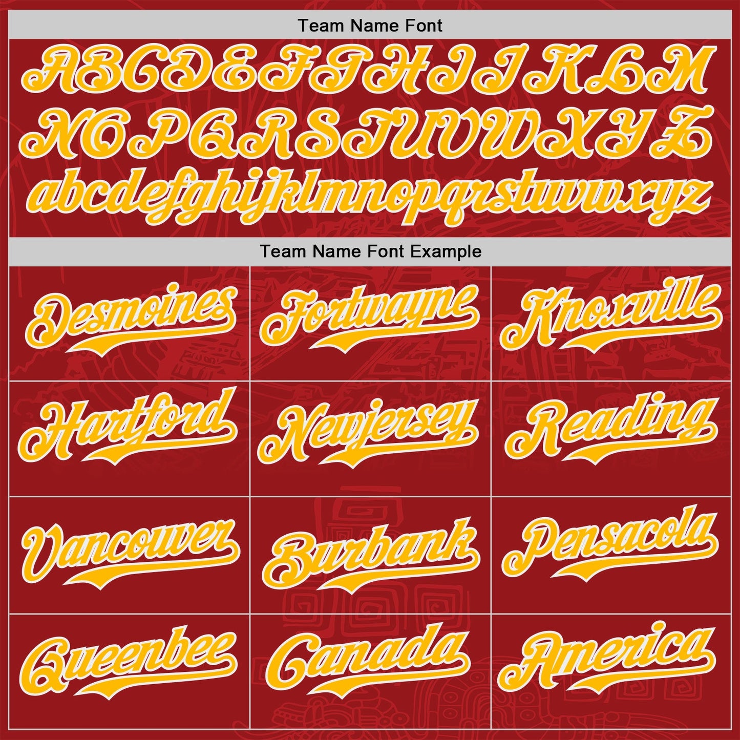 Custom Red Gold-White Burning Man Aztec Tribal Authentic Baseball Jersey view 4
