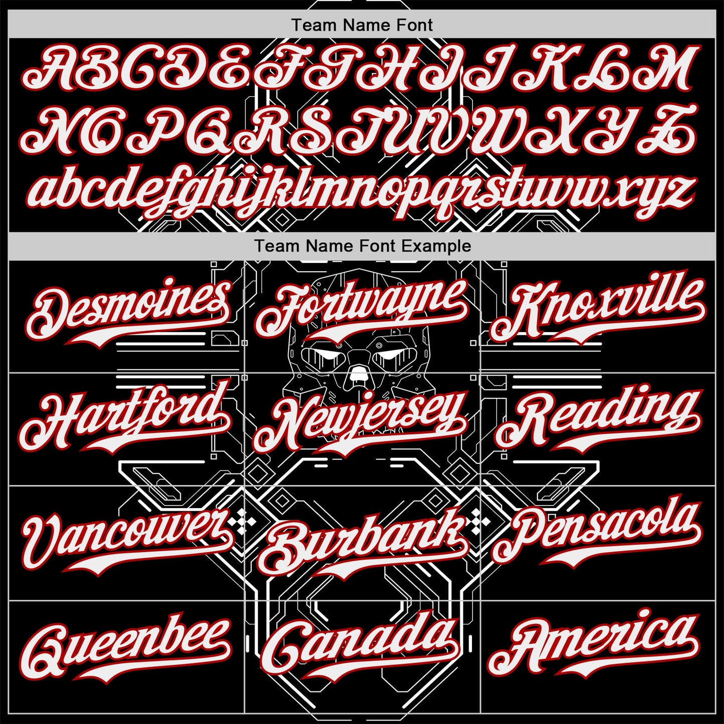 Custom Black White-Red Cyberpunk Futuristic Rave Authentic Baseball Jersey view 4