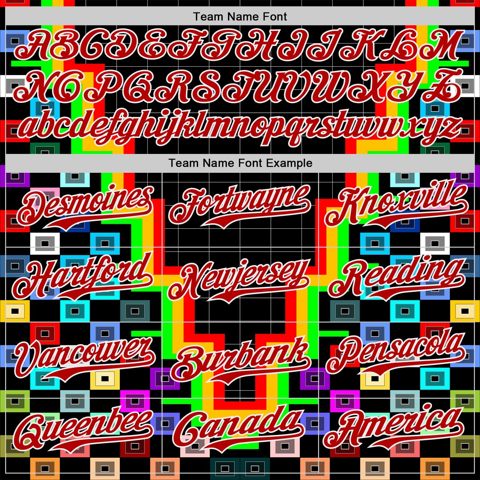 Custom Black Red-White Vaporwave Pixel Geometric Authentic Baseball Jersey view 4