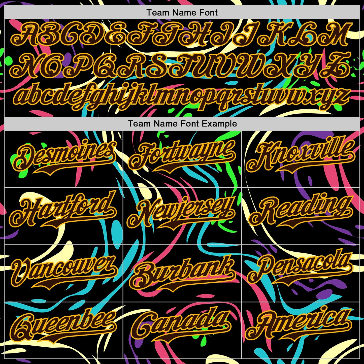 Custom Black Brown-Gold Burning Man Trippy Fluid Liquid Authentic Baseball Jersey view 4