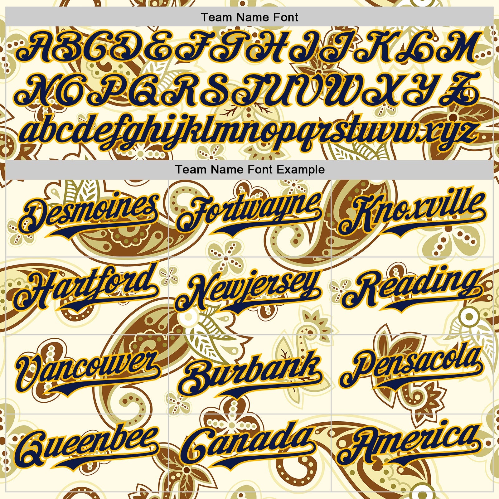 Custom White Navy-Gold Burning Man Boho Paisley Bandana Rave Authentic Baseball Jersey view 4