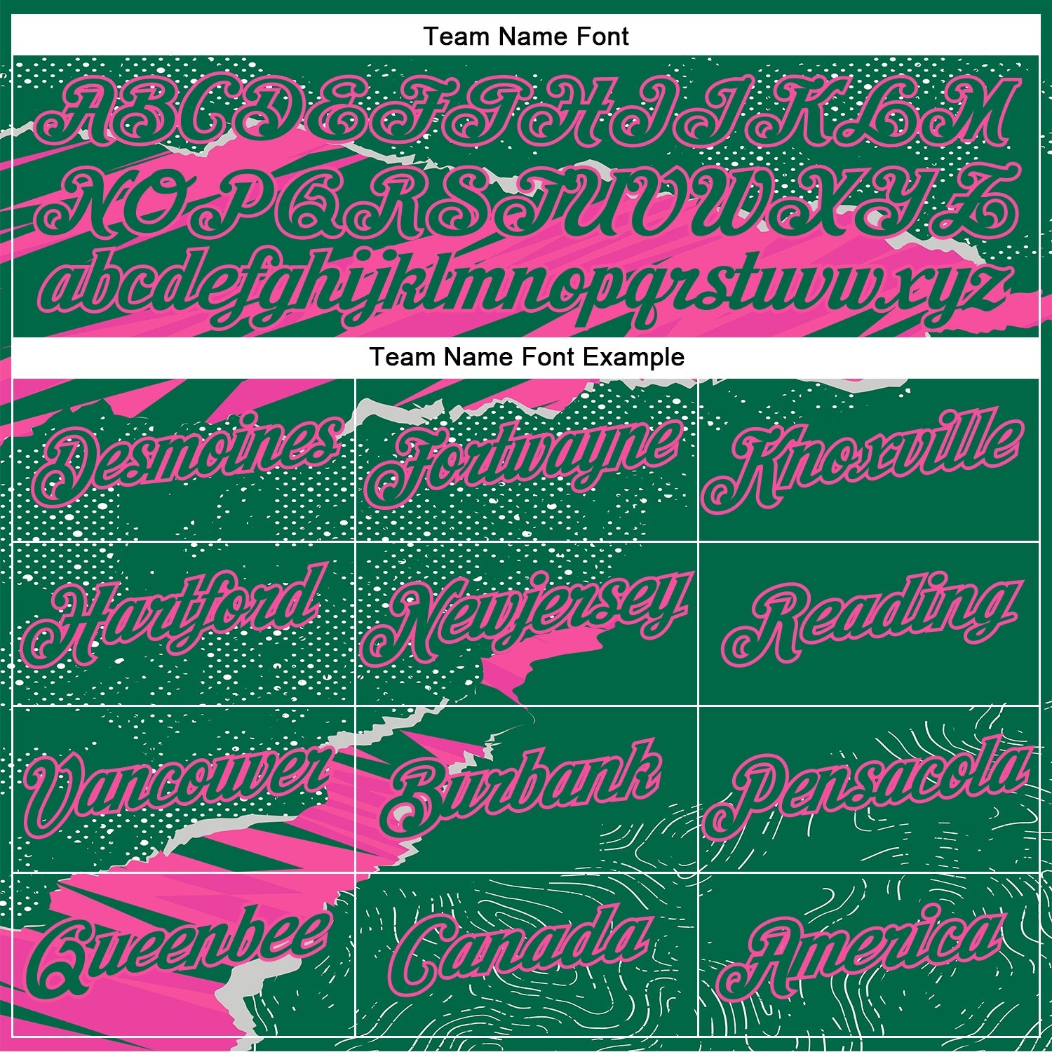 Custom Stitched Kelly Green Pink 3D Pattern Design Torn Paper Style Sports Pullover Sweatshirt Hoodie view 3