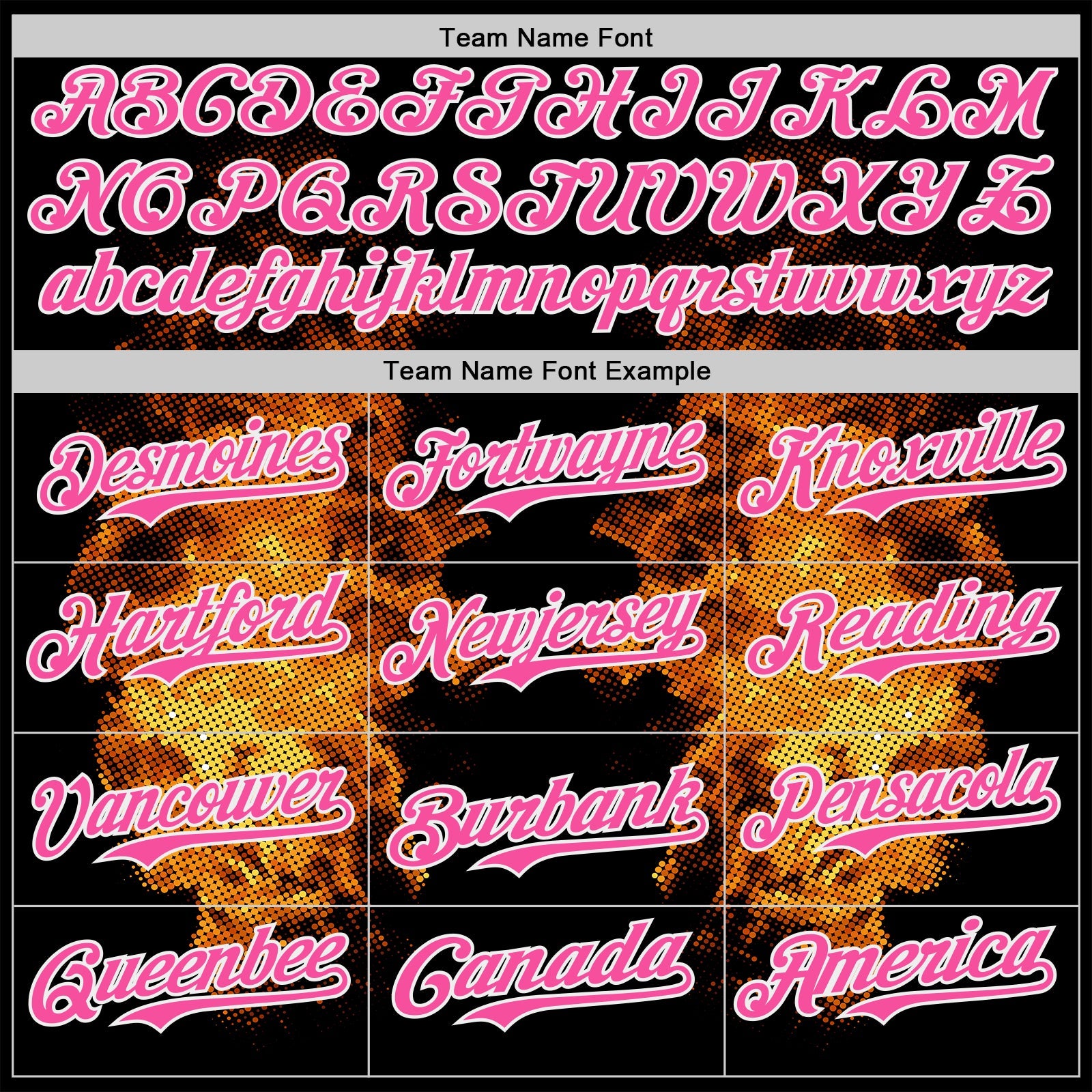 Custom Black Pink Yellow-White Burning Man Fire Authentic Baseball Jersey view 4