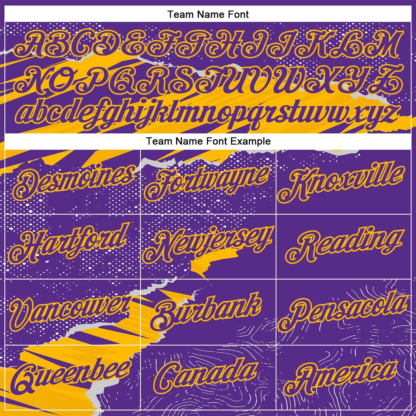 Custom Stitched Purple Gold 3D Pattern Design Torn Paper Style Sports Pullover Sweatshirt Hoodie view 3