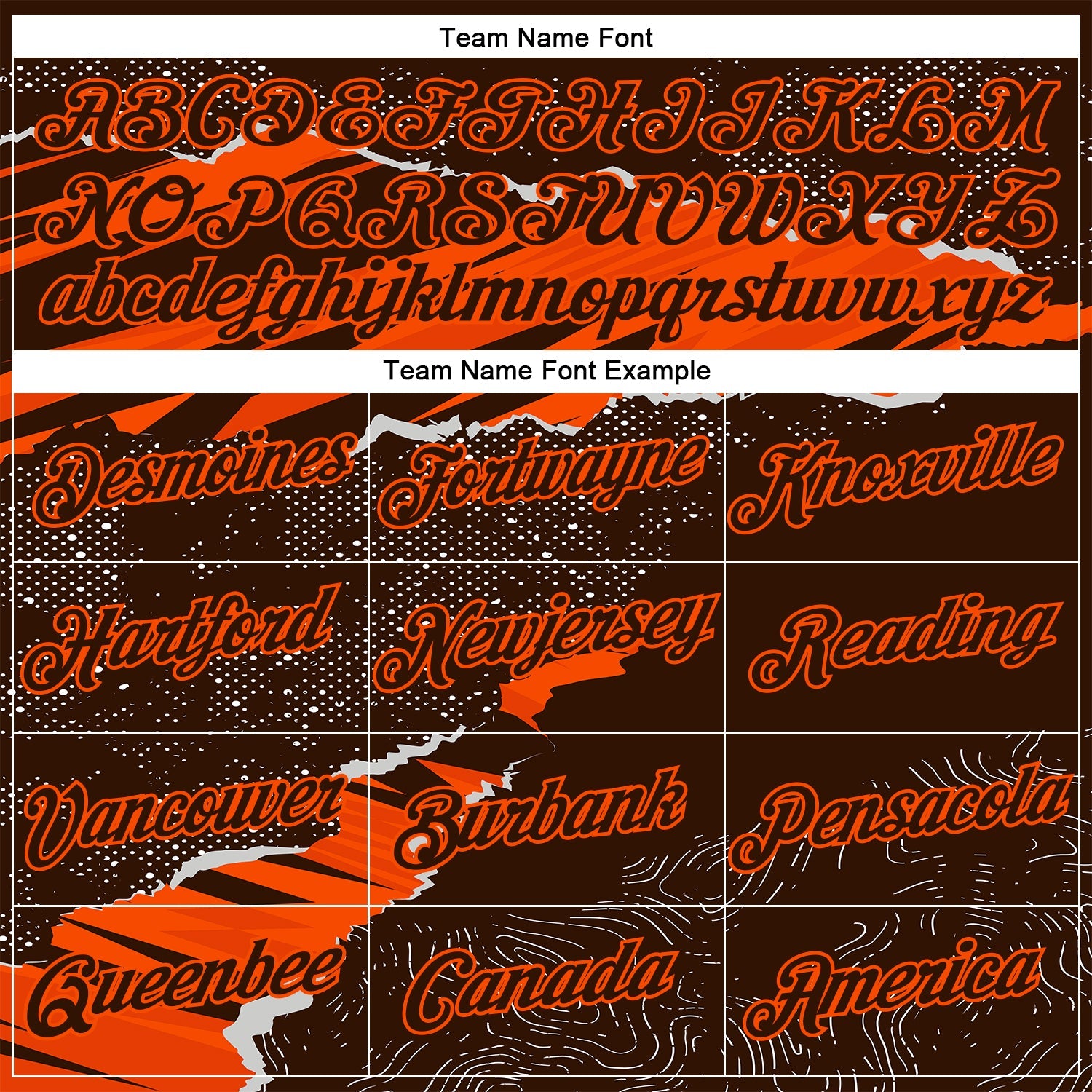 Custom Stitched Brown Orange 3D Pattern Design Torn Paper Style Sports Pullover Sweatshirt Hoodie view 4