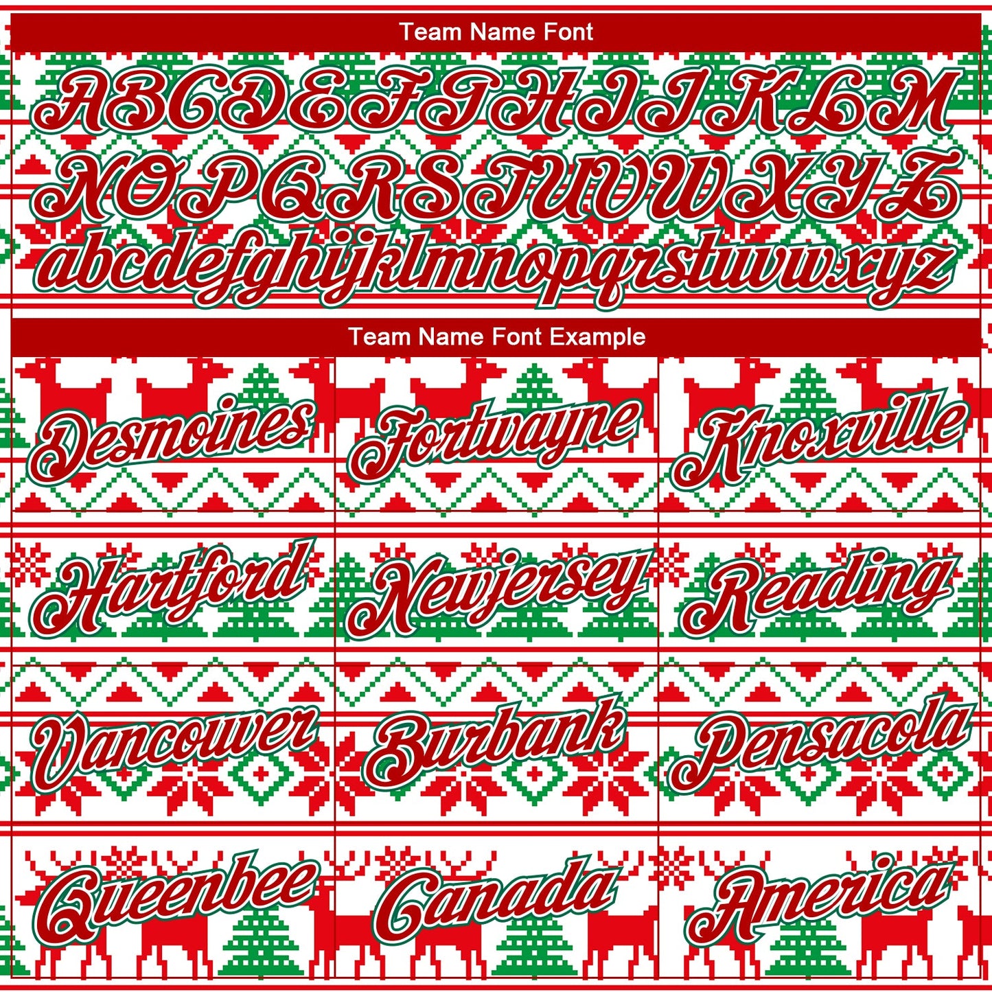 Custom Stitched White Red-Kelly Green Christmas 3D Sports Pullover Sweatshirt Hoodie view 4