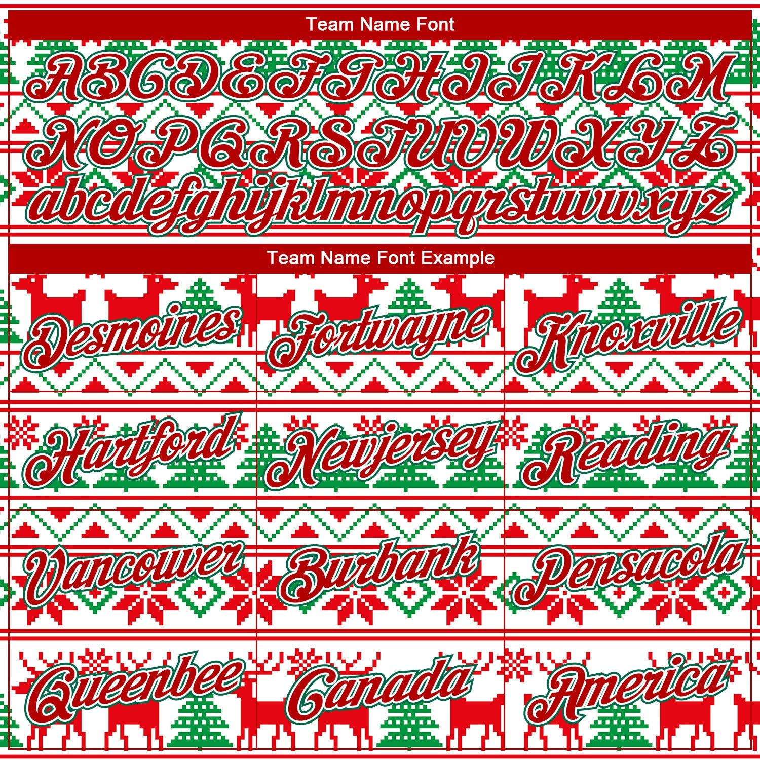 Custom Stitched White Red-Kelly Green Christmas 3D Sports Pullover Sweatshirt Hoodie view 4