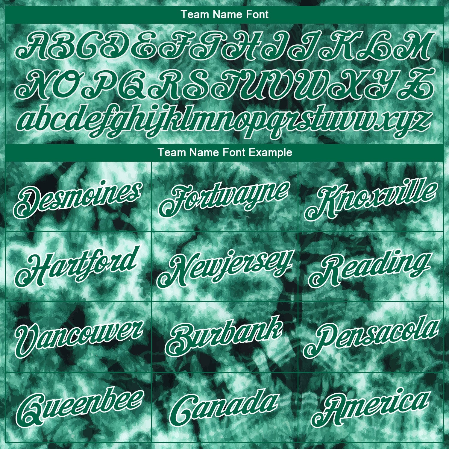 Custom Stitched Tie Dye Kelly Green-White 3D Abstract Shibori Style Sports Pullover Sweatshirt Hoodie view 3
