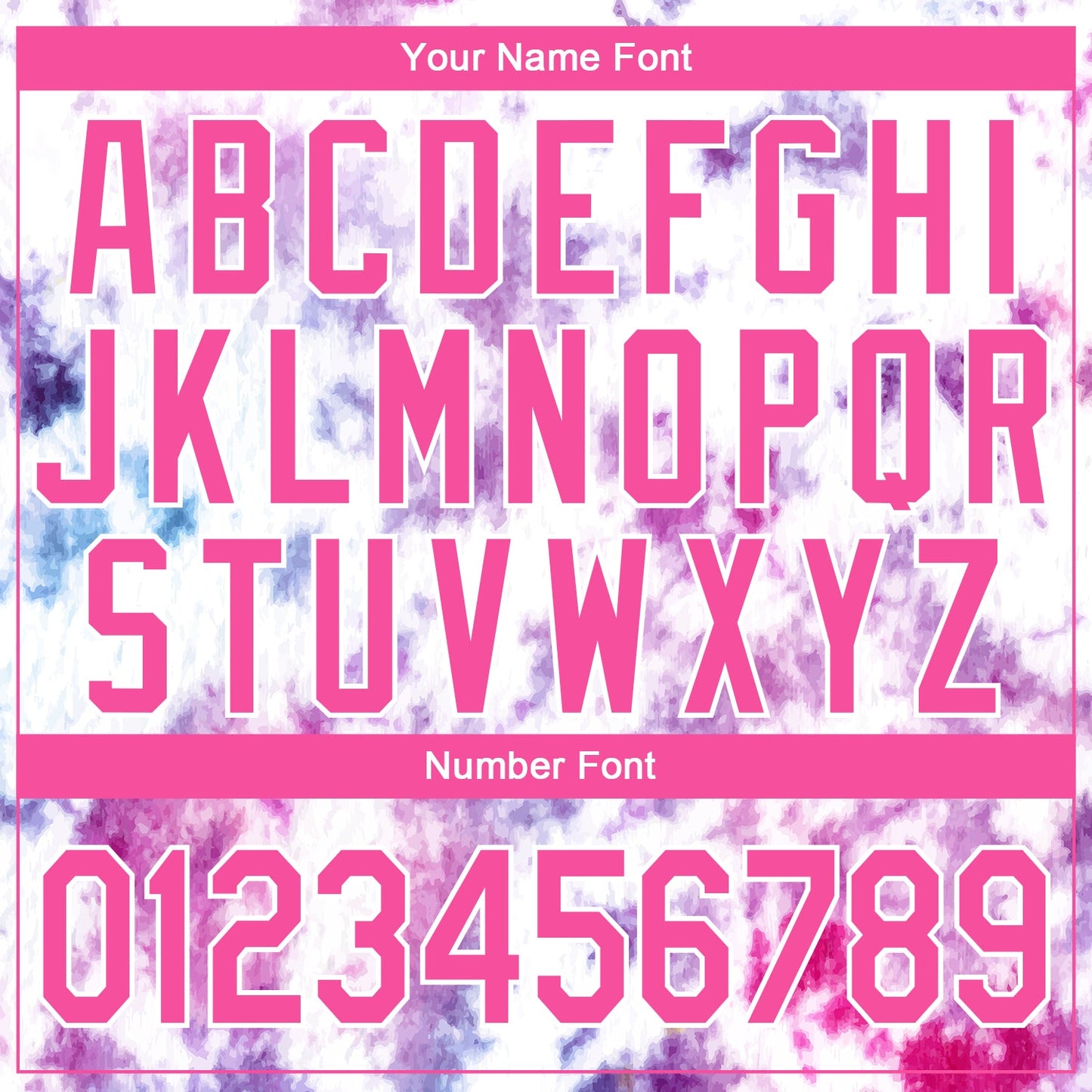 Custom Stitched Tie Dye Pink-White 3D Watercolor Sports Pullover Sweatshirt Hoodie view 4