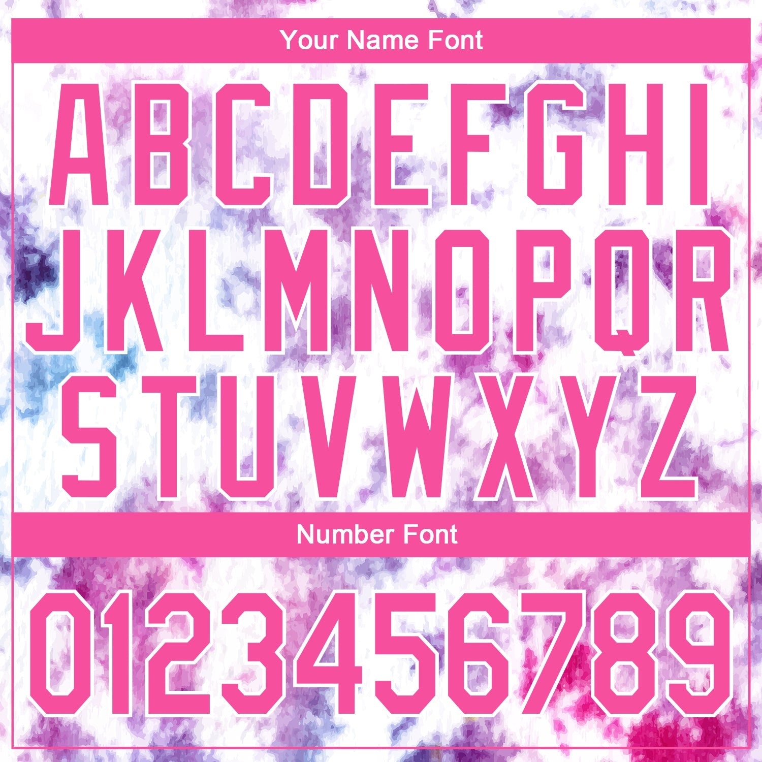 Custom Stitched Tie Dye Pink-White 3D Watercolor Sports Pullover Sweatshirt Hoodie view 4