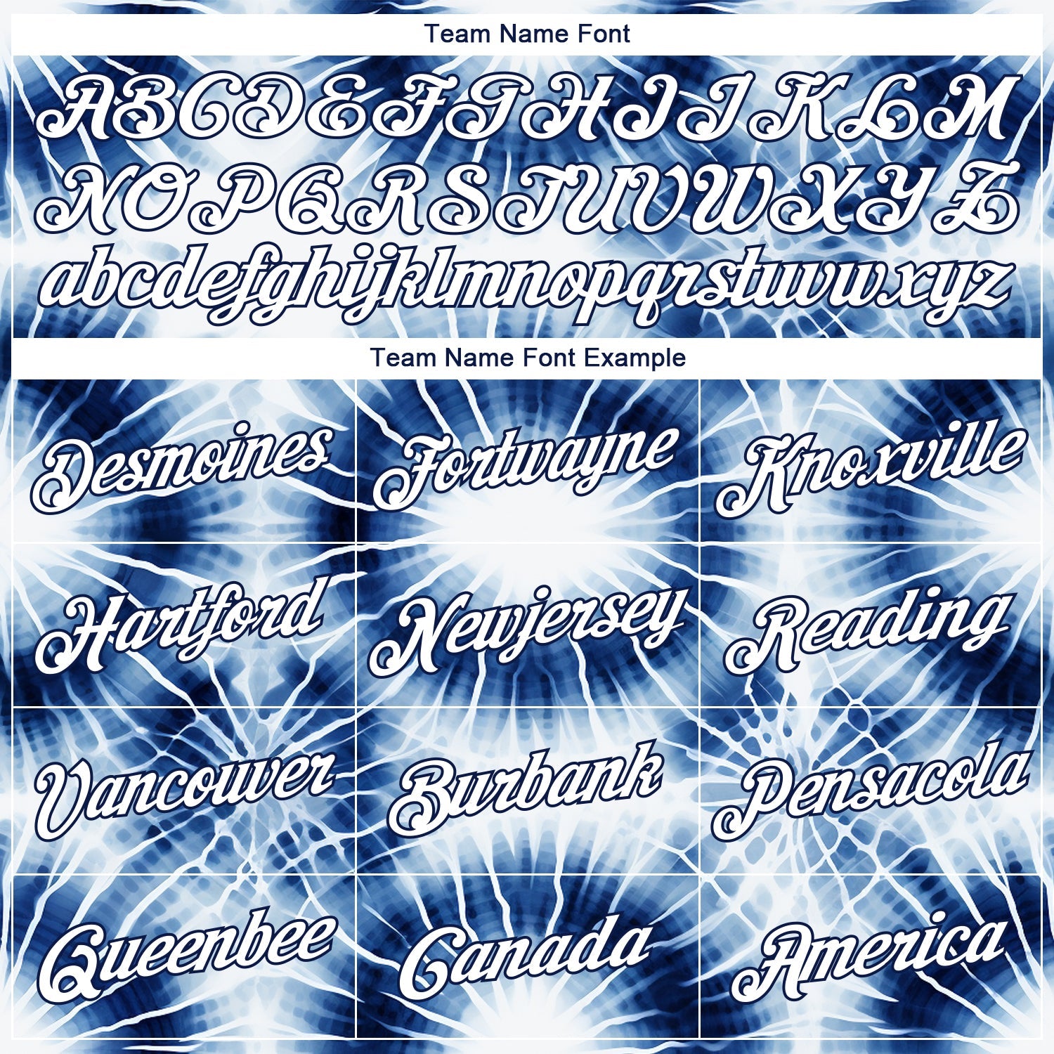 Custom Stitched Tie Dye White-Navy 3D Abstract Style Sports Pullover Sweatshirt Hoodie view 3