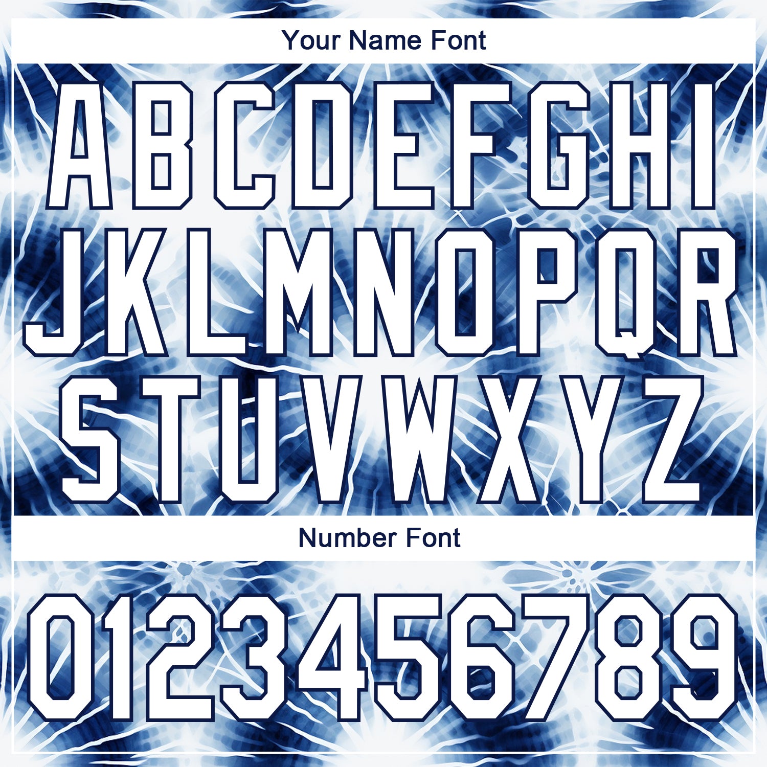 Custom Stitched Tie Dye White-Navy 3D Abstract Style Sports Pullover Sweatshirt Hoodie view 4
