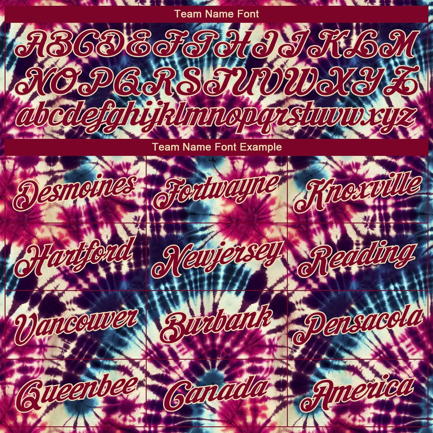 Custom Stitched Tie Dye Crimson-Cream 3D Hippie Batik Sports Pullover Sweatshirt Hoodie view 3