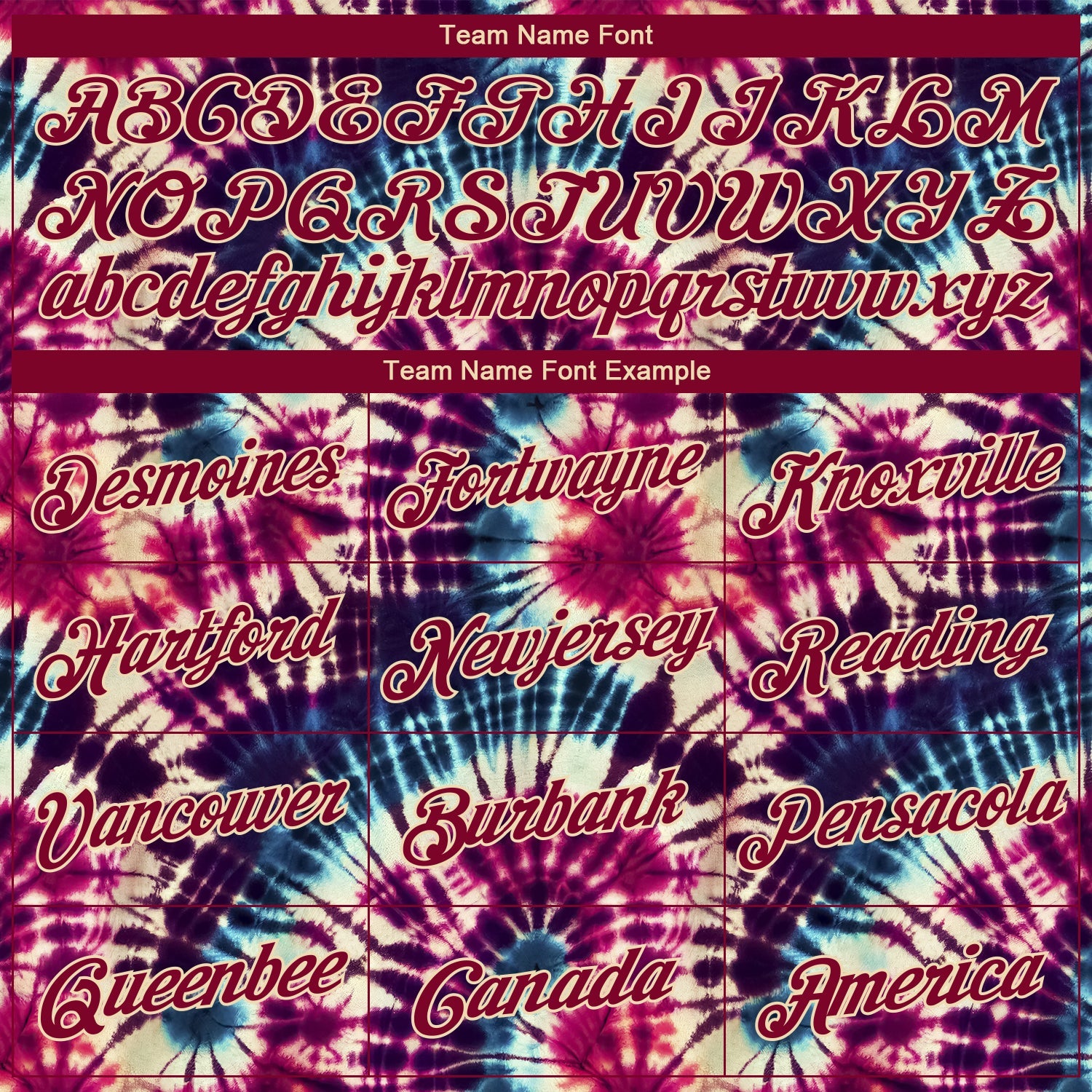 Custom Stitched Tie Dye Crimson-Cream 3D Hippie Batik Sports Pullover Sweatshirt Hoodie view 3